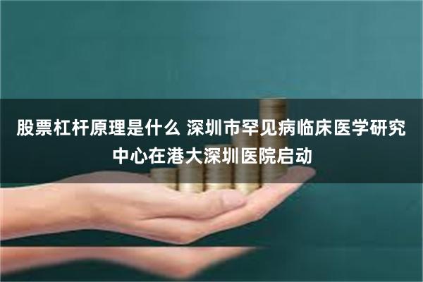 股票杠杆原理是什么 深圳市罕见病临床医学研究中心在港大深圳医院启动