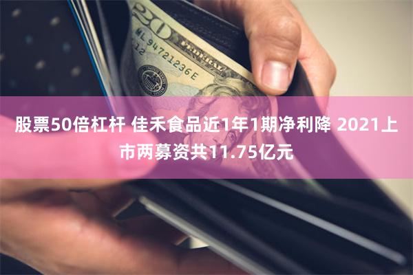 股票50倍杠杆 佳禾食品近1年1期净利降 2021上市两募资共11.75亿元