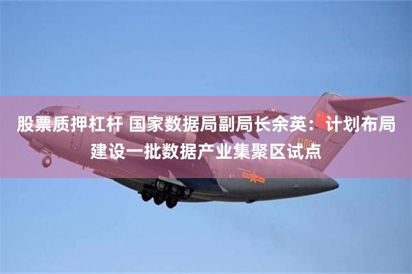 股票质押杠杆 国家数据局副局长余英：计划布局建设一批数据产业集聚区试点