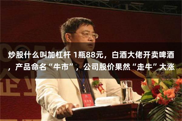 炒股什么叫加杠杆 1瓶88元，白酒大佬开卖啤酒，产品命名“牛市”，公司股价果然“走牛”大涨